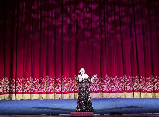 Марта Серебрякова выступила на гала-концерте конкурса «Слова подобны крыльям»